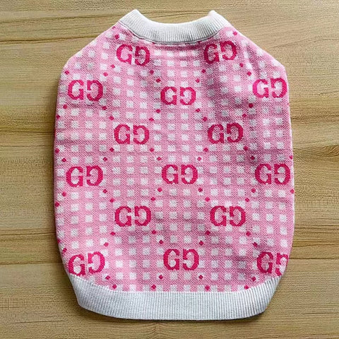 GG Doggo Pink Sweater