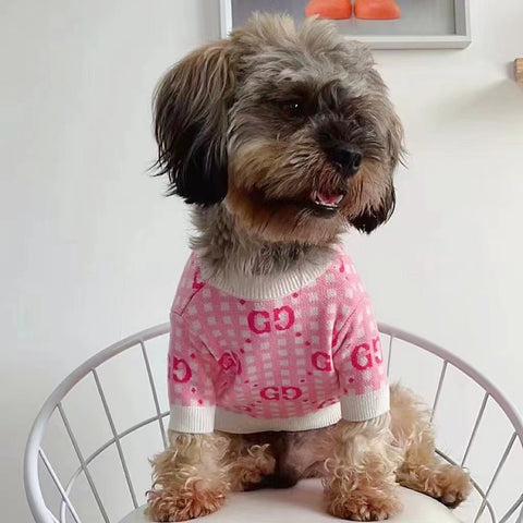 GG Doggo Pink Sweater