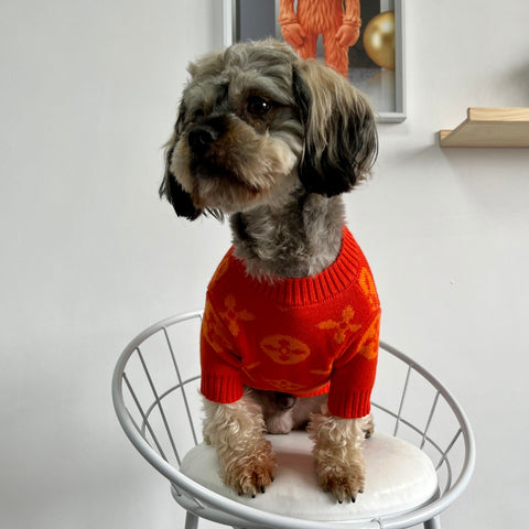 LV Doggo Luxe Sweater