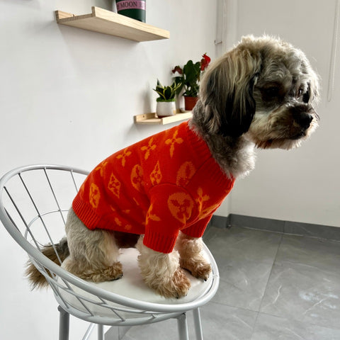 LV Doggo Luxe Sweater