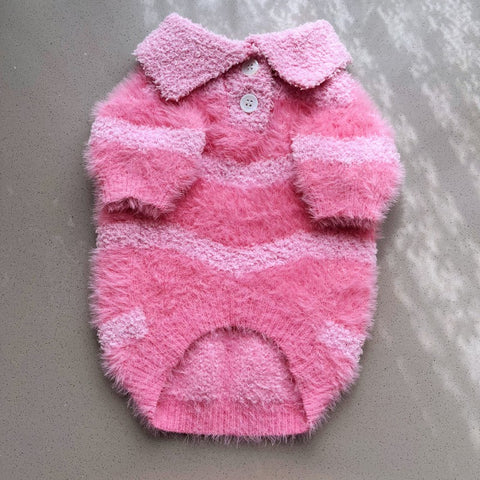Pink Doggo Cozy Sweater