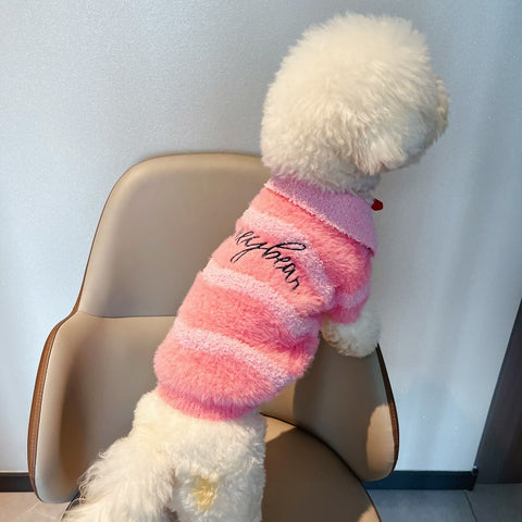 Pink Doggo Cozy Sweater