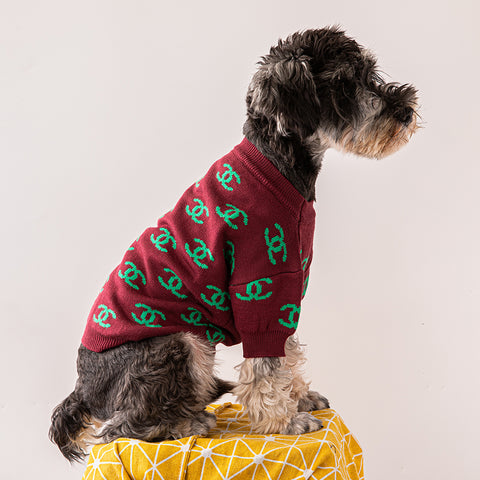 GG Doggo Red Smart Sweater