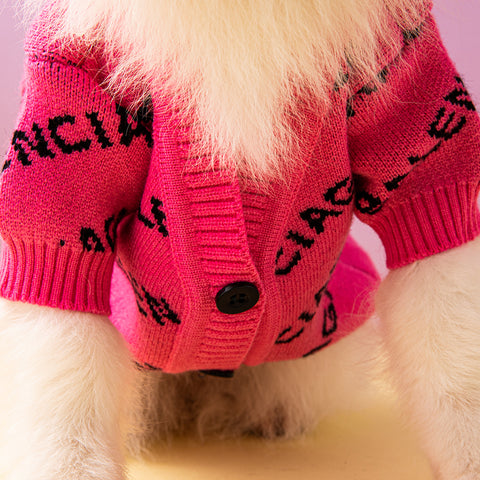 Pawlenciaga Doggo Cardigan