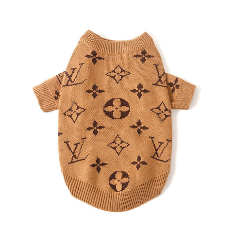 LV Doggo Tawny Sweater