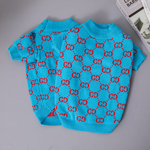 GG Doggo Azure Sweater