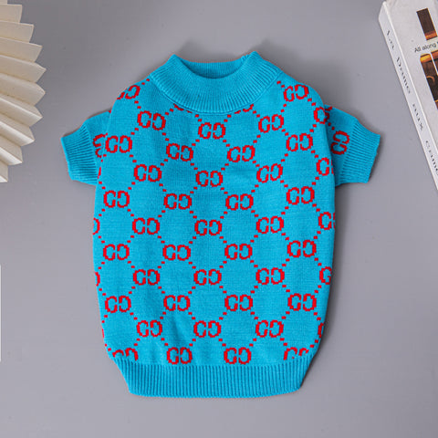 GG Doggo Azure Sweater