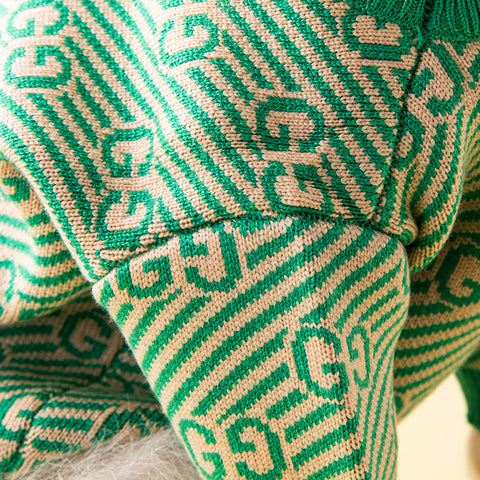 GG Green Luxe Doggo Sweater