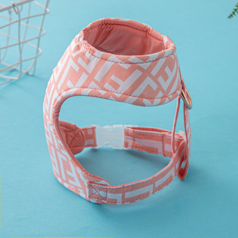Stylish Geometric Pet Harness & Leash Set