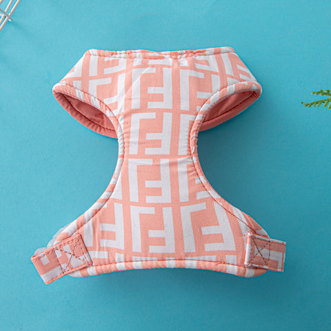 Stylish Geometric Pet Harness & Leash Set