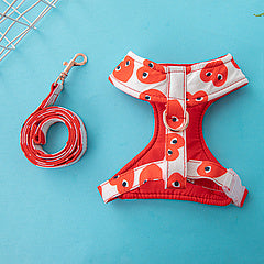 Playful Heart Pet Harness & Leash Set