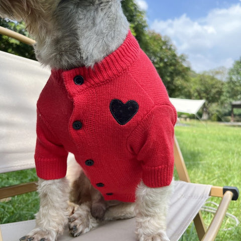 Doggo Amour Heart Sweater