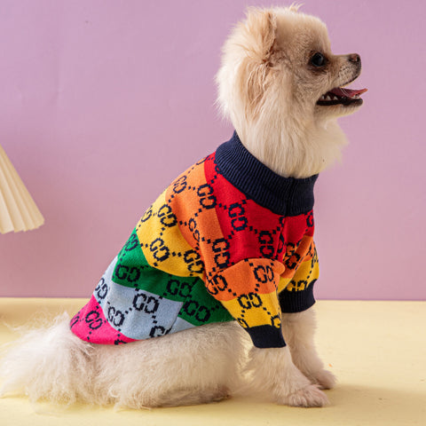 GG Doggo Rainbow Sweater
