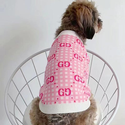 GG Doggo Pink Sweater