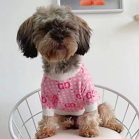 GG Doggo Pink Sweater