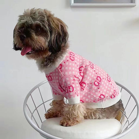 GG Doggo Pink Sweater