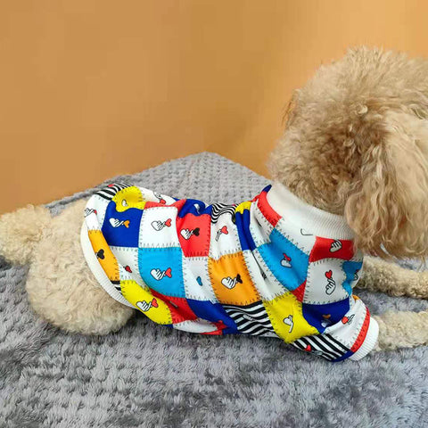 Colour Amour Patchwork Doggo Sweater