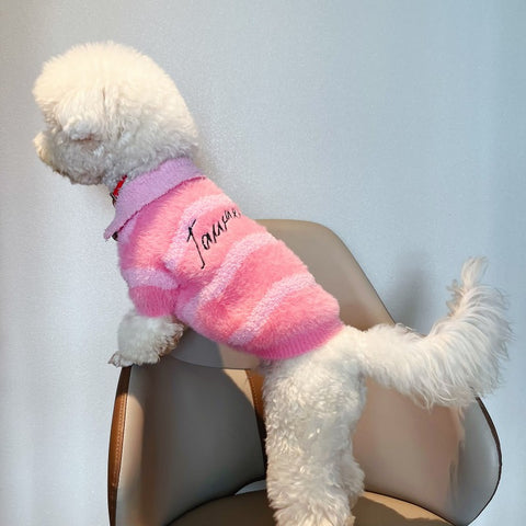 Pink Doggo Cozy Sweater