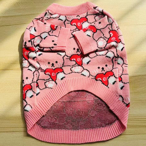 GG Doggo Pink Sweater