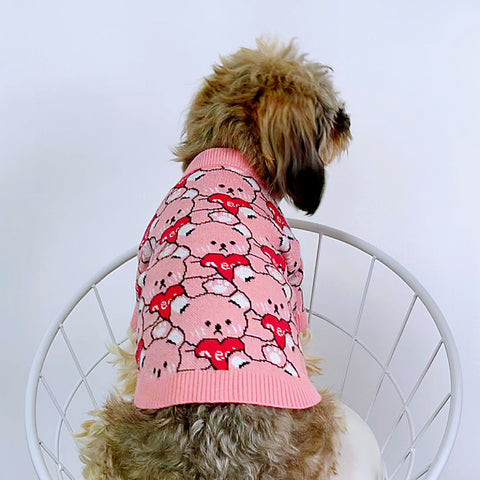 GG Doggo Pink Sweater