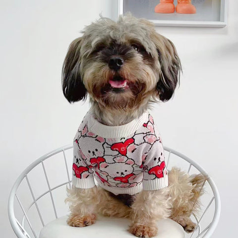 GG Doggo Pink Sweater