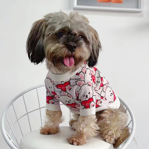 GG Doggo Pink Sweater