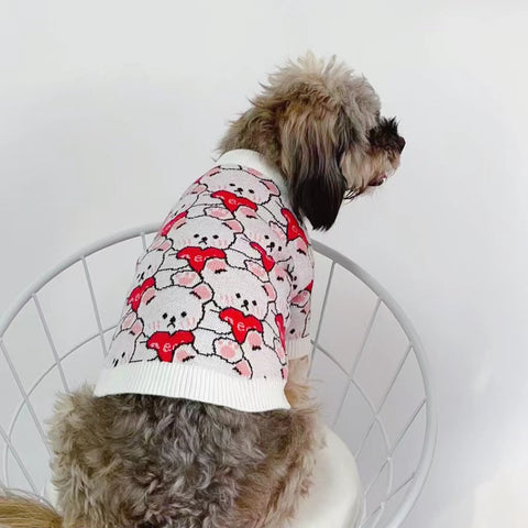 GG Doggo Pink Sweater