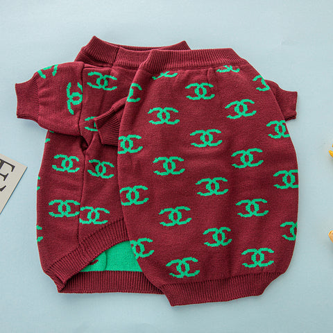 GG Doggo Red Smart Sweater