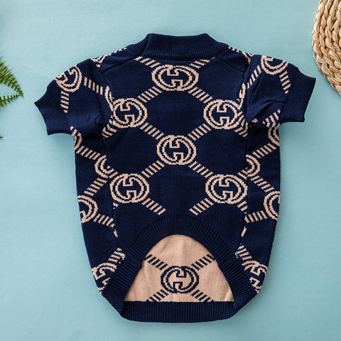 Navy GG Doggo Sweater