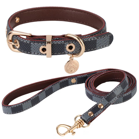 LV Doggo Luxe Leash Set