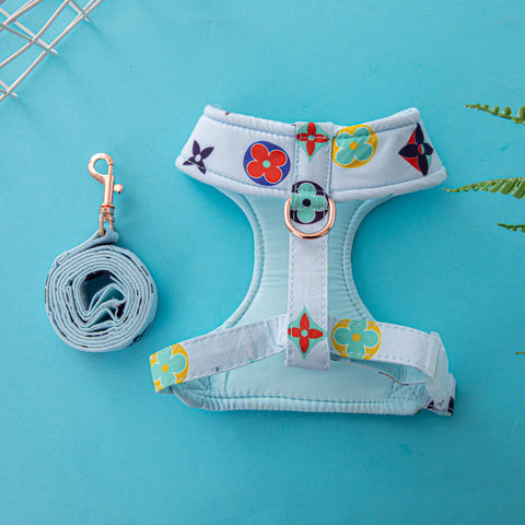 Luxury Designer Pet Harness & Leash Set