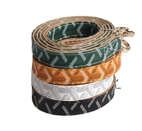 Modern Geometric Pet Collar and Leash Set