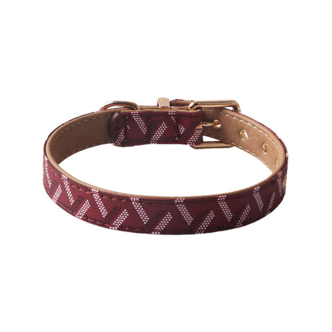 Modern Geometric Pet Collar and Leash Set