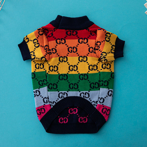 GG Doggo Rainbow Sweater