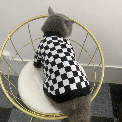 Classic Checkered Doggo Sweater