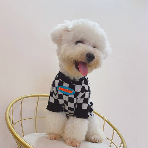 Classic Checkered Doggo Sweater