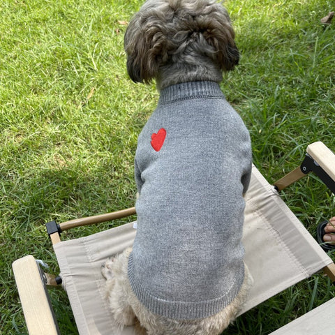 Doggo Amour Heart Sweater
