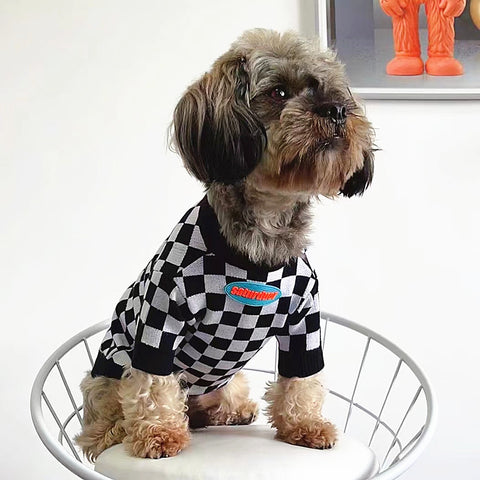 Classic Checkered Doggo Sweater