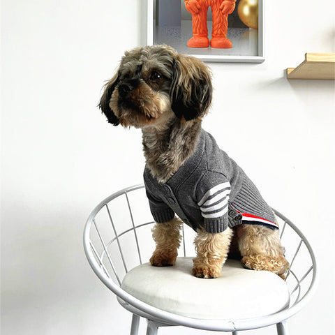 Doggo Luxe Grey Sweater