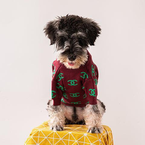 GG Doggo Red Smart Sweater