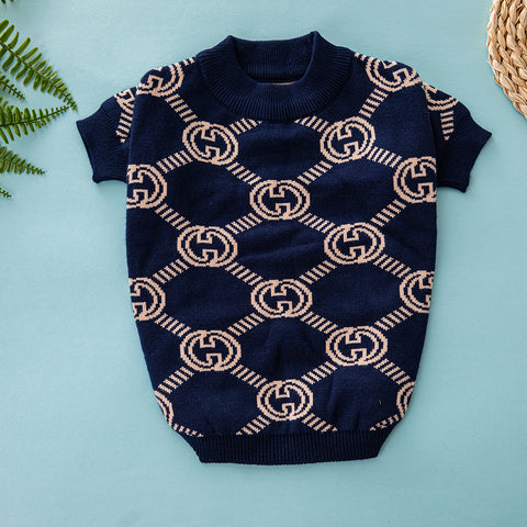 Navy GG Doggo Sweater
